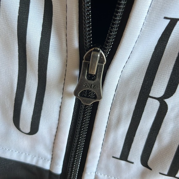 NWT Obey Cashed Out Track Jacket Sz XS - Picture 8 of 9